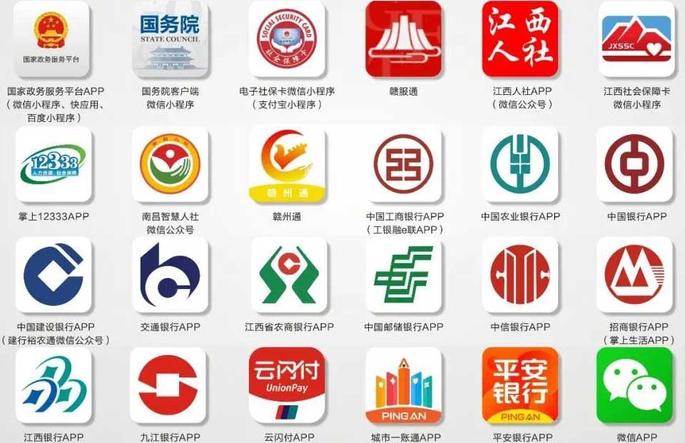 江西省電子社?？ǖ纳暾埡灠l(fā)渠道